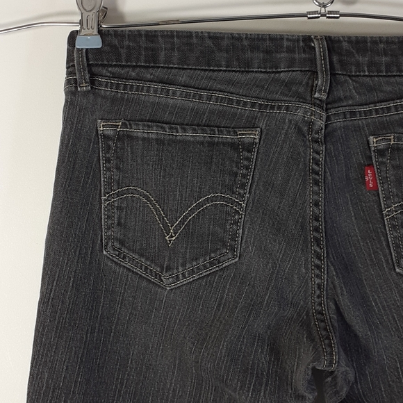 Levi's 421 Skinny Jeans Gray 9/29 - Picture 9 of 16